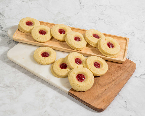 Premium Raspberry Linzer Cookie