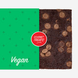Vegan Chocolate Chocolate Chip Brownie