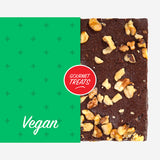 Vegan Chocolate Walnuts Brownie